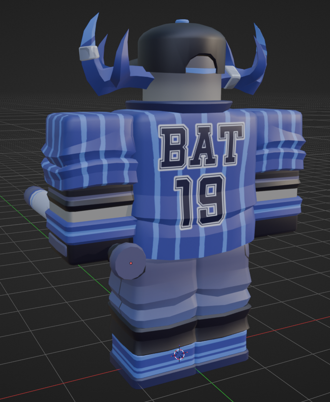 RUDEBUSTED's tweet photo. phighter... 19?!
new baseball bat (OC) design is here and in 3D! thank you so much @_KATastroph1c_ for modeling and even rigging him, go show them some love!!

i will make him a new reference sheet soon :-)
#phighting #phightingoc https://t.co/uAQlly4KA5
