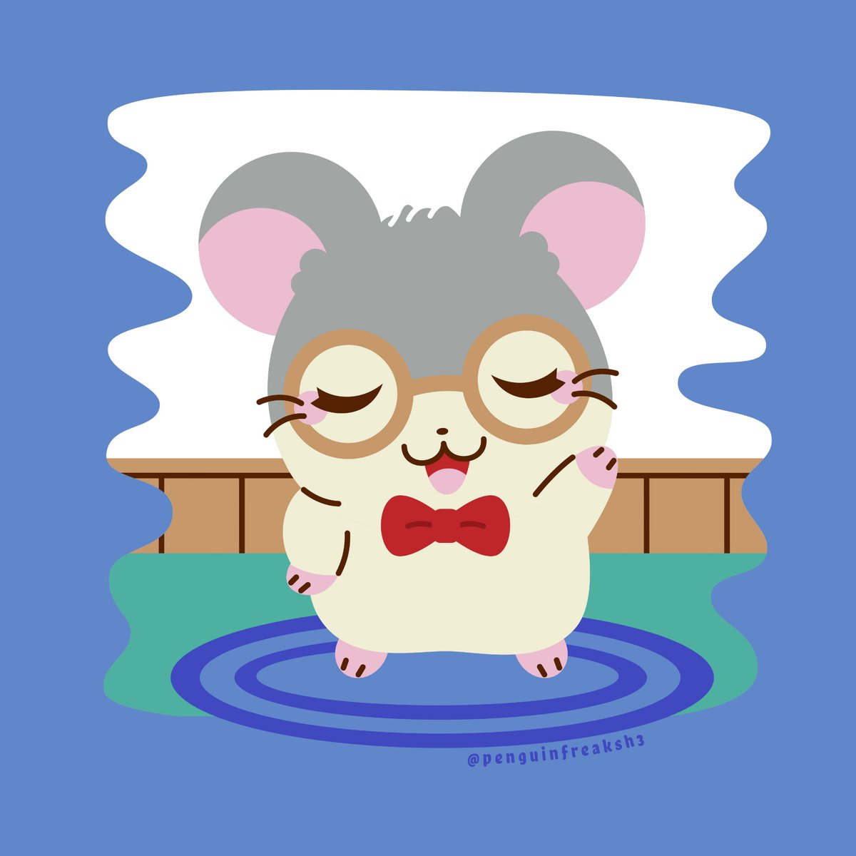 penguinfreaksh3's tweet photo. #Dexter (#Hamtaro) 👓
Here is the live #art stream result!
Thanks to those who watched!
The replay can be found here ⬇️
https://t.co/YWx8LA31as
Watch my art process & listen to our random chat!
I think I only have Maxwell left! 😮
#hamhams #cuteanime #cartoonnetworkfanart https://t.co/VAqtU2m3Iy