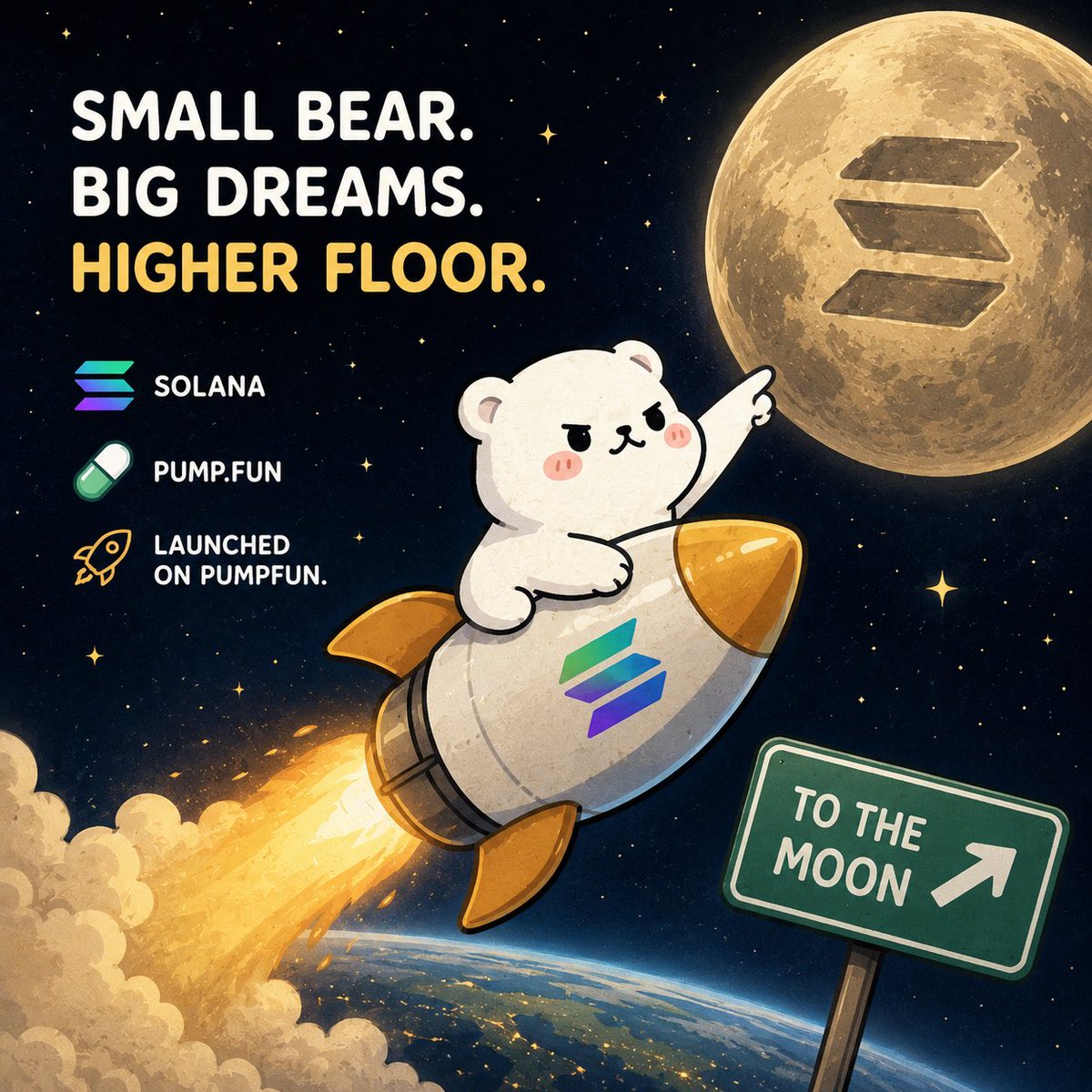 GalaxyOrbitKols's tweet photo. Time to send to the moon 🌕 🚀 jeeters selling for peanuts will cry trust me you don’t wanna be among join in now and watch this send higher 

CA: 7yK2FtUHZQ4LHLRv6s9dPtbcZ7s2tqDkvZcYh2e6pump

https://t.co/uU7CE8Qja0 https://t.co/DVDeNdkdTu