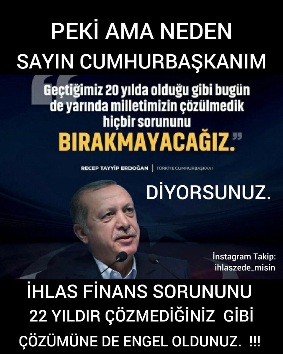zcankavurt's tweet photo. #MücahitÖrenParamızPulOldu
#SnErdoğanNereyeKadar
#İHLASZEDE'NİN PARASI NEREDE
KİME,HANGİ PROJEYE HİZMET EDİYOR❓
26 YILDIR TASFİYE NİYE BİTİRİLMİYOR ❓
@RTErdogan @abakingurlek @omerbolatTR @LutfuTurkkan @sonkibar @MFA_Kyrgyzstan https://t.co/p6iDoK8Cxb
