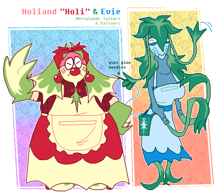 tumourloaf's tweet photo. lovely tailor ladies like the able sisters if they were instead lesbians from The Grinch (2000) (?) https://t.co/Su0JobiXsO