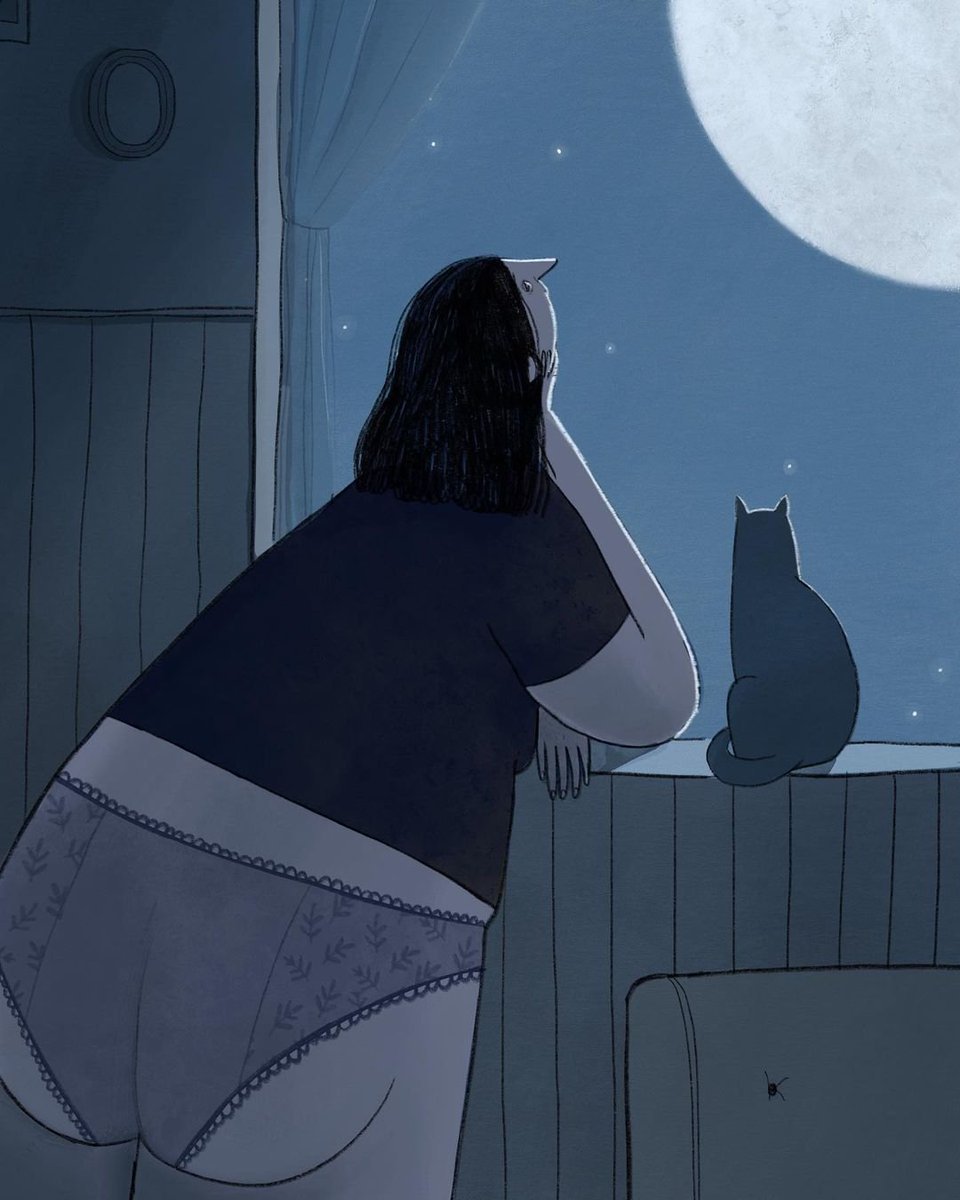 marysia_cc's tweet photo. Full moon melancholy by Giulia Pintus https://t.co/Hv5jW8707s