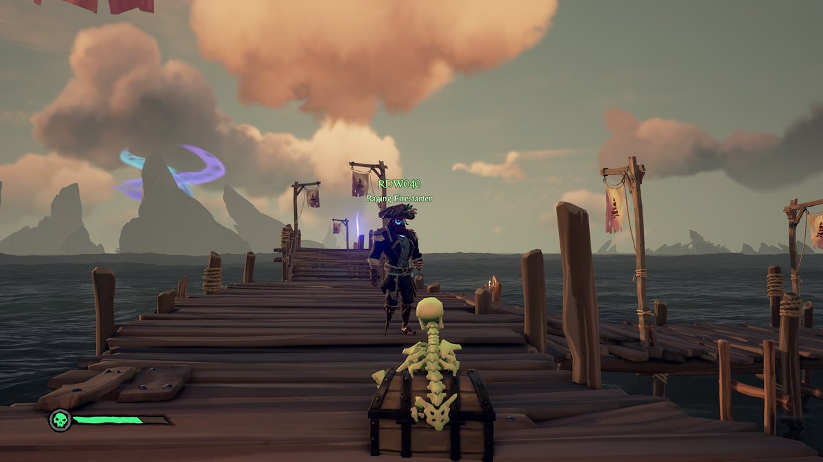 Mozzla_'s tweet photo. @SeaOfThieves Er where do I begin, first I spawned in with no clothes on even though I had some on but still was naked when I put new clothes on, then when I died I turn into skelly and then I had no hands and this was my aim with weapons, and yes I restarted game 😂 https://t.co/JhNoD81ALS