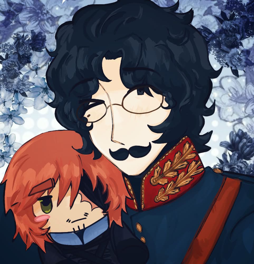 Slyslyevafran's tweet photo. A drawing I made for my discord pfp..... That's about it. Simple... 
#gnb #oc https://t.co/FvdiA4QR6L
