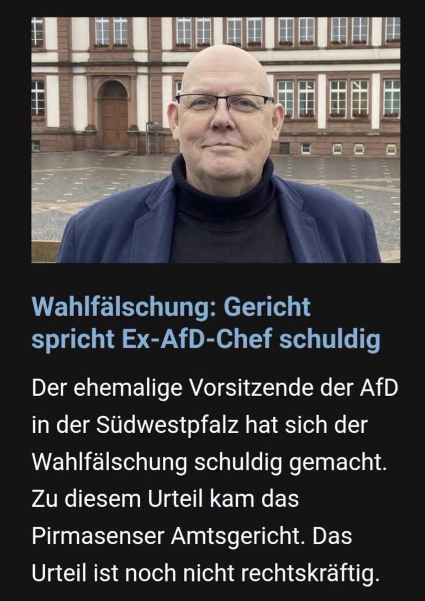 Kaigmft's tweet photo. @NR43627 @nikitheblogger Mit Wahlbetrug kennt sich die AfD ja aus https://t.co/RbcLOlO49U