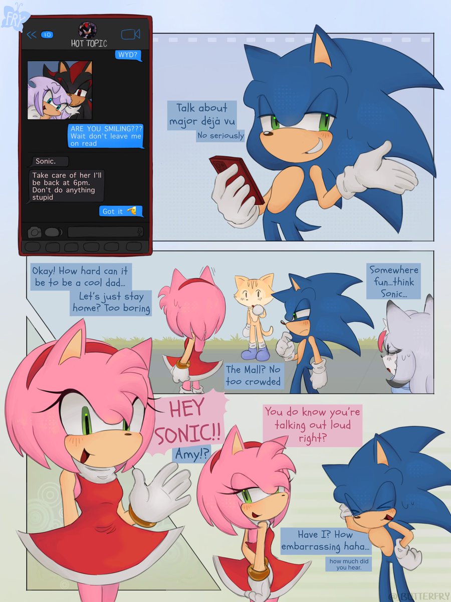 _BButterfry's tweet photo. #Sonadow fankid comic CH2 5/9 https://t.co/GISDpVfxul