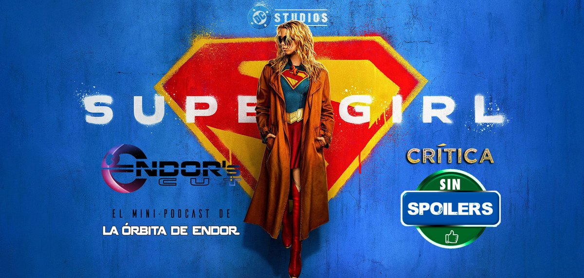 laORBITAdeENDOR's tweet photo. Reseña de SUPERGIRL (2026) la nueva película del universo DC Studios.
La reseña se realizará escrupulosamente SIN SPOILERS.
Descargar audio:
https://t.co/VwV2QwXCof https://t.co/GEWuJpR1FU
