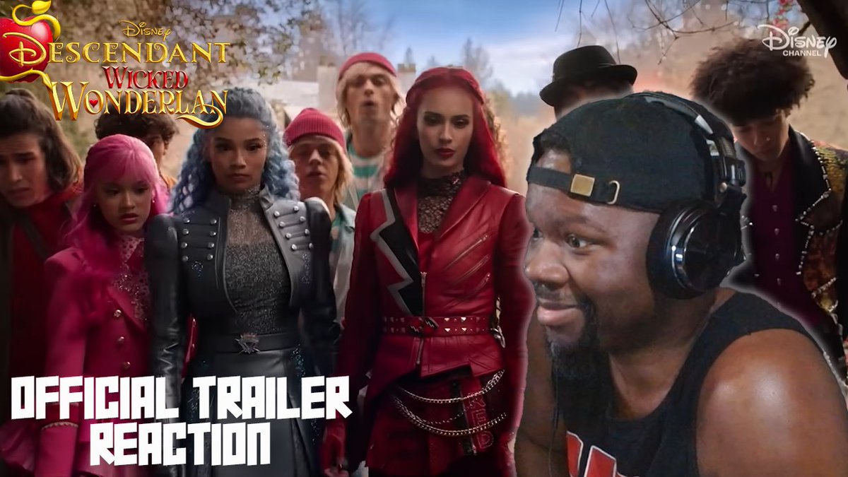 TajReacts's tweet photo. Disney needs to promote this more because it actually looks really good! #Descendants #DescendantsWickedWonderland 

Descendants Wicked Wonderland official Trailer Reaction: https://t.co/gkXy5rRu8f https://t.co/1MUrfdYxD8