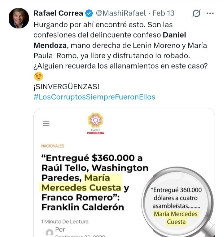 Gato7Libertario's tweet photo. Hace pocos meses, asi opinaba el prófugo sobre Daniel Mendoza (dueño del partido Amigo) hoy en cambio es su "pana". Cuentan que el criminal Mendoza le cobró al otro criminal prófugo 2 melones para que le "alquile" su partido. Ahora sí opinará que no es choro? Ladron que roba a... https://t.co/Zj4jCKq7lm