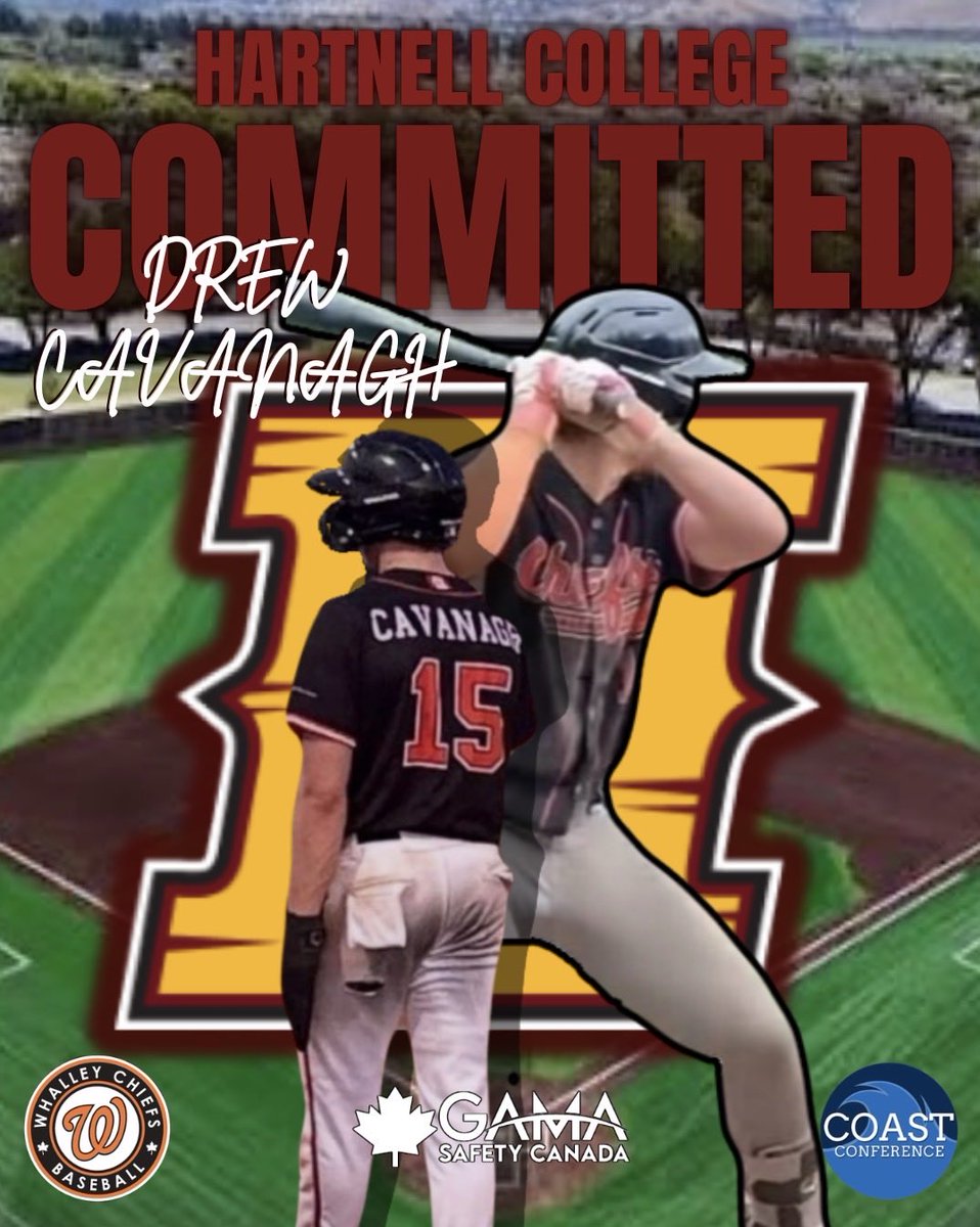 Whalley_Chiefs's tweet photo. Congratulations to Drew Cavanagh on his commitment to Hartnell College‼️
Good luck Drew🙌
.
.
.
.
#nation #whalleychiefs #committed https://t.co/UbkheViTdZ