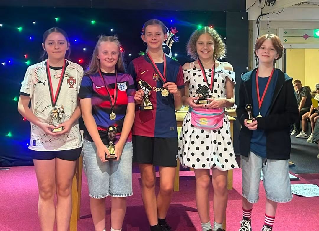 SwindonSpits67's tweet photo. On the 19th June Swindon Spitfires held their 59th Presentation evening.

To celebrate all the players and coaches achievements this season.

☆U10s☆
Managers Player - Darcy
Most Improved  - Isabella 
Club Player  - Ella
Supporters Player  - Genevieve 
Players Player  - Evie. https://t.co/Vh8oZhEdSZ