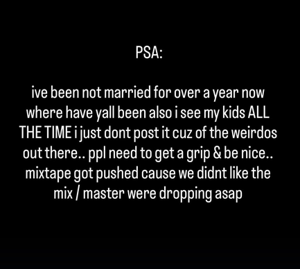 bigbearcord's tweet photo. .@iamblackbear &amp; Grimes Morgan are officially engaged. Regarding recent controversy, he's also stated that he "has not been married for over a year" and "sees [his] kids all the time". The analogue_OFF mixtape has been apparently delayed due to mix/master issues. https://t.co/KXSeRCPelh