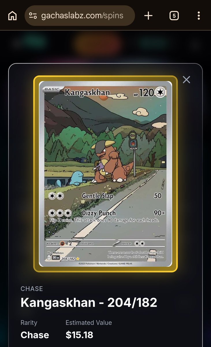 PixelHulk_NFT's tweet photo. From bored to hyped in 10 seconds. $2 → Kangaskhan $15. Come feel this energy → https://t.co/FgjZ1L0L7I

#QuickWin #TCGPulls #Jackpot #Trending #CardPull #RarePull #BigWin #ForYou #PokemonCollector #CashPrize https://t.co/2XAcQytomo