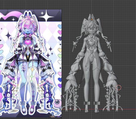 Xvisioo's tweet photo. 3D modeling practice with the model of @necronival
Desing by: khaidii_
I hope you like it... It took me a long time. And it's not even finished!😭
#3d #vtuber #vtuber3d https://t.co/GctPwpYRhj