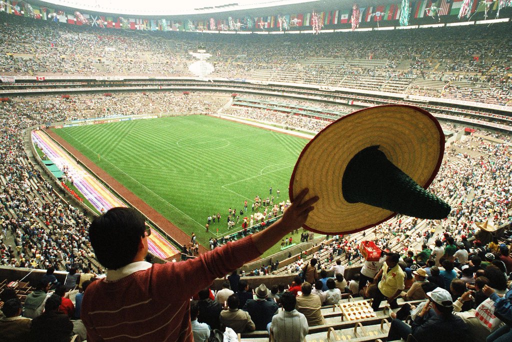 aseelswaid9's tweet photo. Opening ceremony of the 1986 México World Cup in Estadio Azteca https://t.co/tvjH2z0SzP