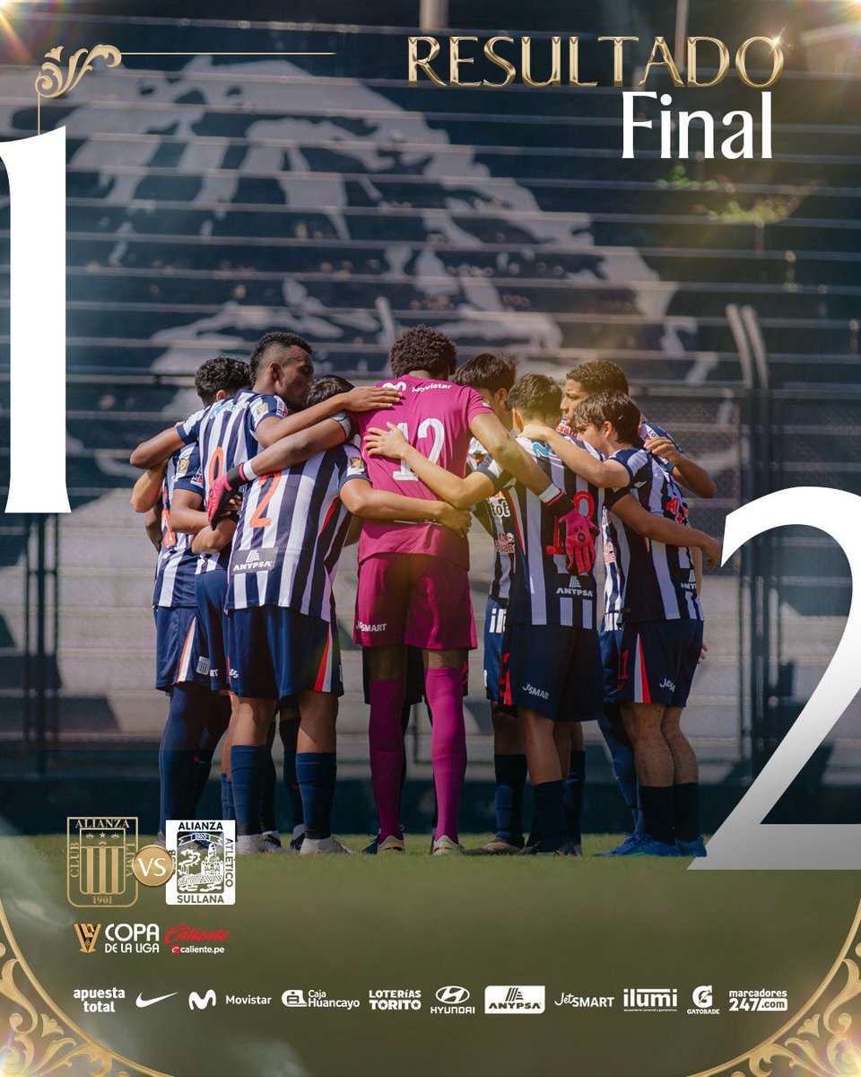 ClubALoficial's tweet photo. ⚪️ 𝐅𝐈𝐍𝐀𝐋 𝐃𝐄𝐋 𝐏𝐀𝐑𝐓𝐈𝐃𝐎 🔵

🏆 Fecha 3 @CopadelaLigape 

@ClubALoficial 1-2 @alianzasullana_ 

#AlianzaLima
#CopaCalienteDeLaLiga https://t.co/t33JYfNV7v