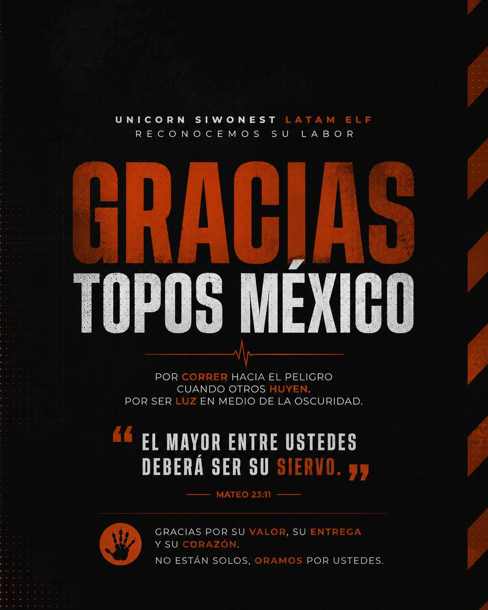 DianyHaneul's tweet photo. Reciban nuestra gratitud por tan noble labor, un abrazo 🫂 que Dios los bendiga siempre. @topos https://t.co/9EOuN5AIDo