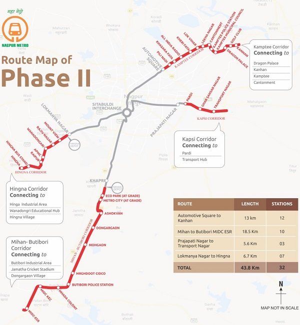 Nagpur_Vidarbha's tweet photo. #Nagpur #Metro #PhaseII #Urban #Transport #Infra
🚇 The State government released ₹30 Crore as an equity Contribution for the Nagpur Metro Phase-2 Project.
https://t.co/A98DqzviLu https://t.co/3nrgJEkBdo