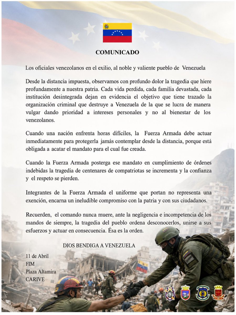 zuricht94's tweet photo. De pilotar el avión presidencial de Hugo Chávez a pilotar un avión cargado de esperanza para los venezolanos.

Tras declararse en desobediencia en 2002, este mayor de la Aviación Militar terminó exiliado en Estados Unidos.

Hoy volvió a su país al mando del primer avión enviado por Nayib Bukele con rescatistas y ayuda humanitaria.

Hay historias que hablan por sí solas.
