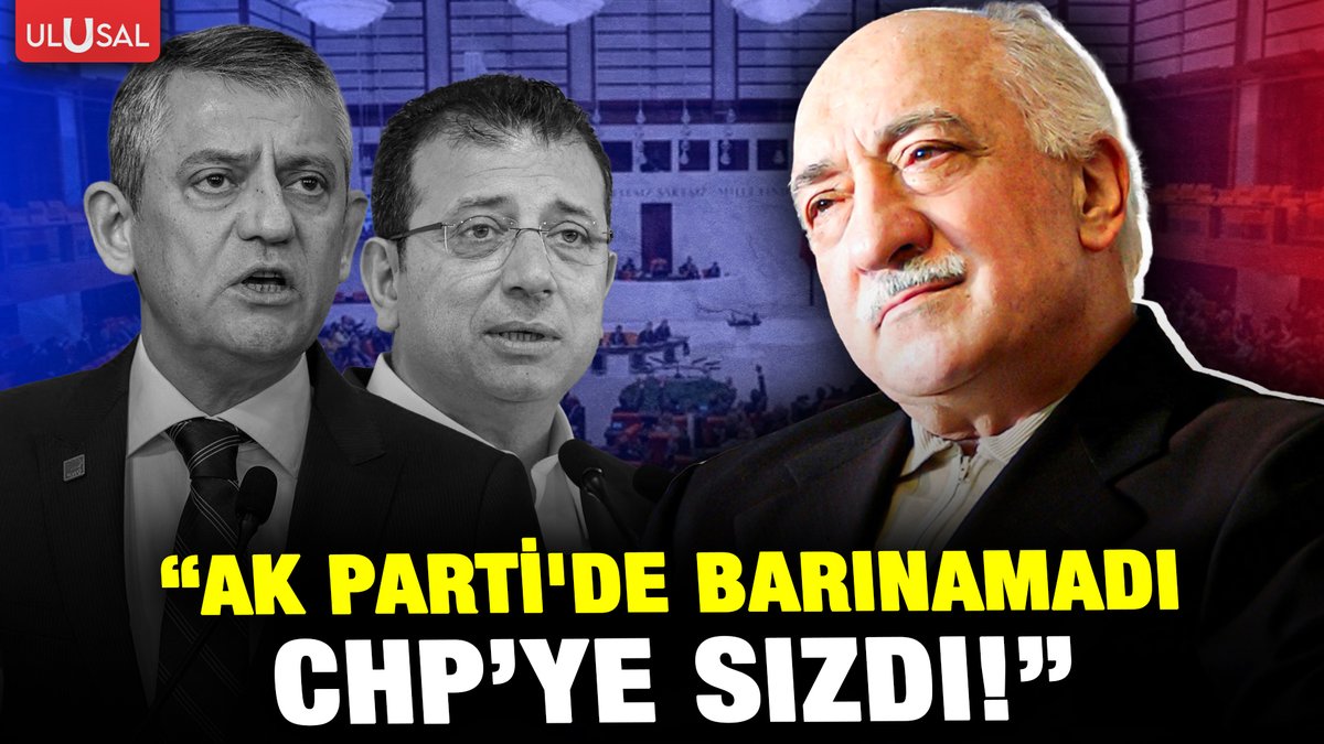 ulusalkanal's tweet photo. 📌“FETÖ, CHP'YE YERLEŞTİ!” Nuray Başaran’dan yeri yerinden oynatacak iddia!

🗣️Nuray Başaran (@nuraybasarantv)
🗣️Orhan Muşul (@OrhanMusul)

📺İZLEMEK İÇİN TIKLAYIN: https://t.co/Fnw48RMjec https://t.co/gZaHSoSvYG