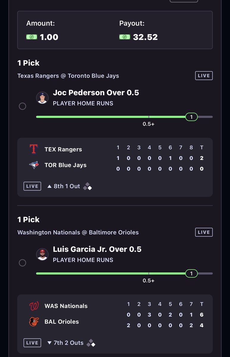 nameisfive's tweet photo. Join if you like $ money literally one play and I’m up  x2 what I had already  or just watch @Furnacepicks  is the spot to be https://t.co/UXHU3nFNFI