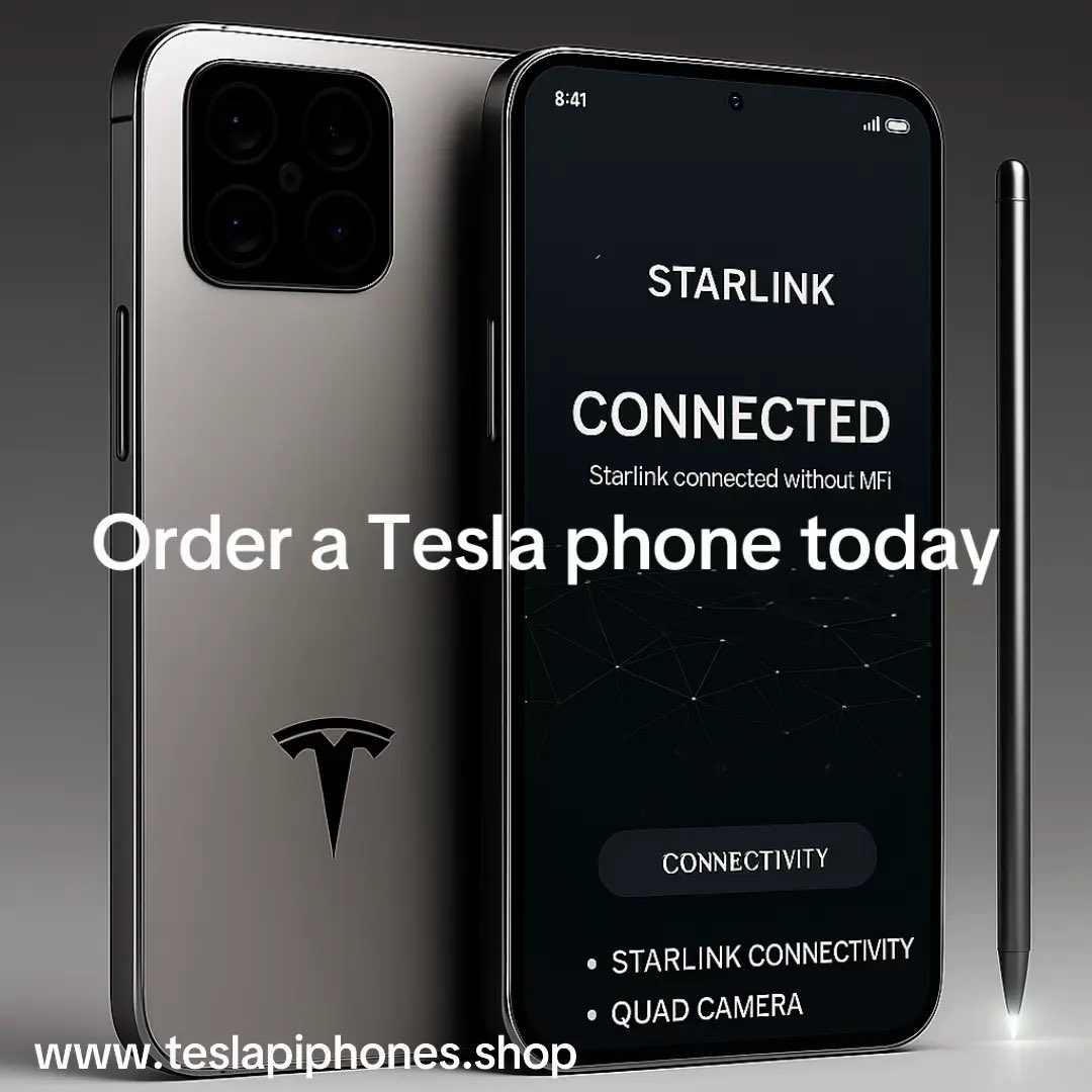 teslaphones_'s tweet photo. Order a Tesla phone today https://t.co/O0XjAa4NG0