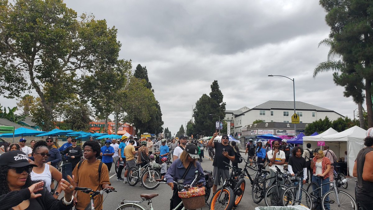 militantangleno's tweet photo. EXECUTE #CICLAVIA 66!

#LeimertPark #SouthLA https://t.co/f737pkoMRL
