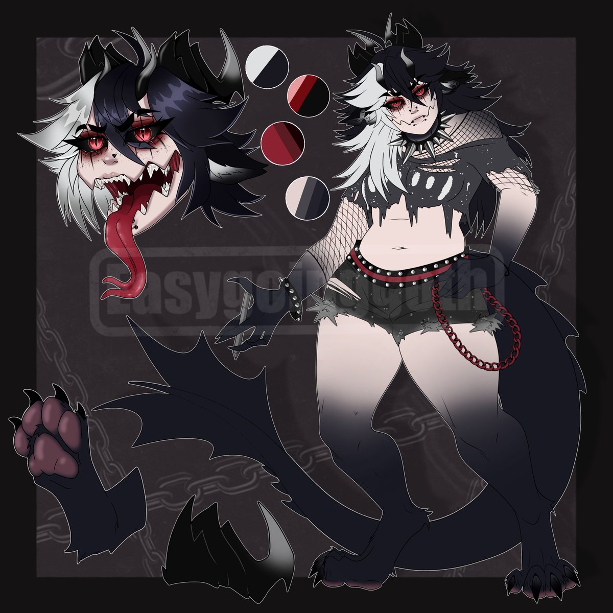 EasygoingArt's tweet photo. My OFFICIAL Ref sheet 

I now have BEANS https://t.co/gF3ONr6lsg