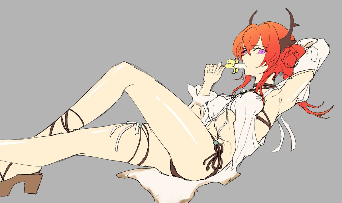 zoekielart's tweet photo. Sketch comission for @LLolcal 

#Arknights https://t.co/29iT2CT9BW