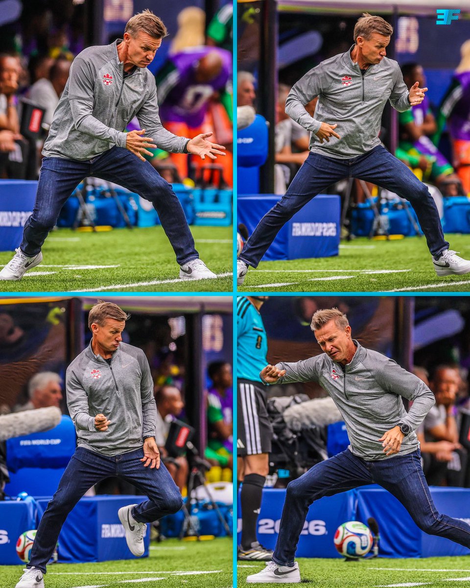 eurofootcom's tweet photo. 🇺🇸🇨🇦 Canada manager Jesse Marsch! 😅🕺 https://t.co/WJas2owEAz