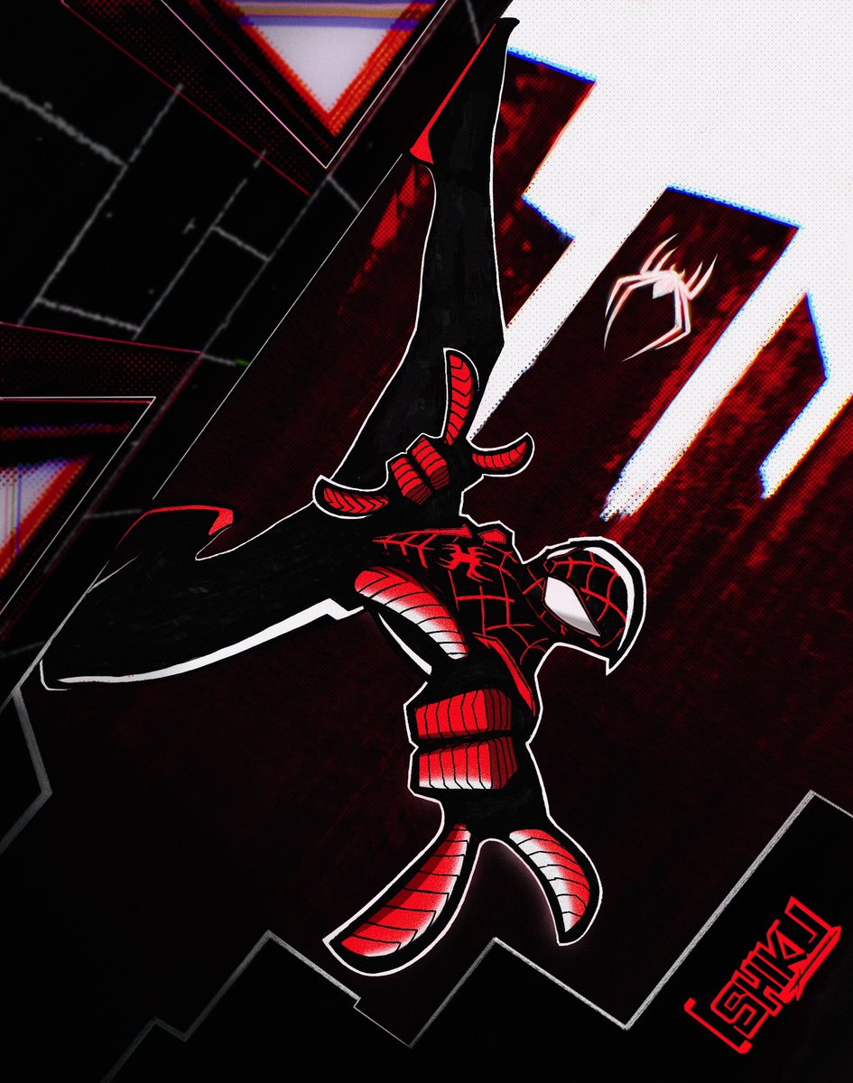 ShikuArts's tweet photo. “Nah…Imma do my own thing” 🕷️🕸️
#SpiderMan #MilesMorales #Marvel https://t.co/aMH7OcJ7Yt