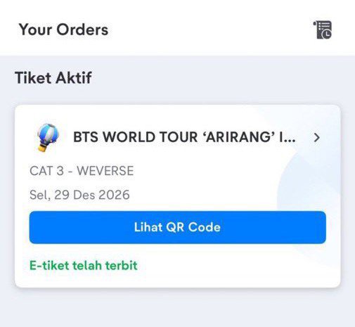 clxawe's tweet photo. WTS TIKET BTS ARIRANG JAKARTA 
UPDATE SLOT ❤️‍🔥
-VIP PACKAGE A DAY 3 (2TIX) 
-CAT 3 DAY 3 (3TIX)

TAKE ALL BISA ASKES TIKOM🌟
DIBANTU SAMPAI WB🌟
FULLPAYMENT ONLY 🌟
MINAT FAST DM !!

#BTS_ARİRANG #bts #zonauangㅤ https://t.co/gJTx1JA8vw