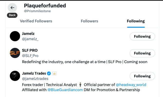 Prismmilestone's tweet photo. @jamelztrades @SLF_Pro @SureLeverage @jamelz_ Done! thanks for the opportunity sir
@abdtradesfunded @Ferrtugorty @LDopamynn https://t.co/Zvj8Pwb42E