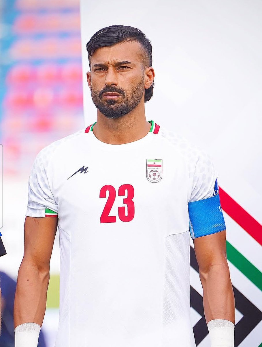 Ramin_Rezaian_'s tweet photo. Ready for the next battle. 🔥 High focus, our hearts are with Iran. 
#AsianCup https://t.co/VSfSRt60n7