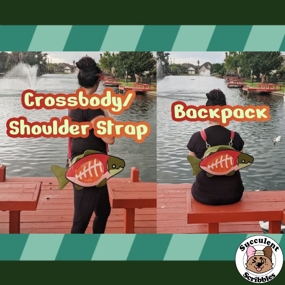 Sucscrib's tweet photo. Restocked!! My salmon fish ita bags made another splash into the shop and I'm so excited Such a cute collab! https://t.co/Nf3sgpcsMi