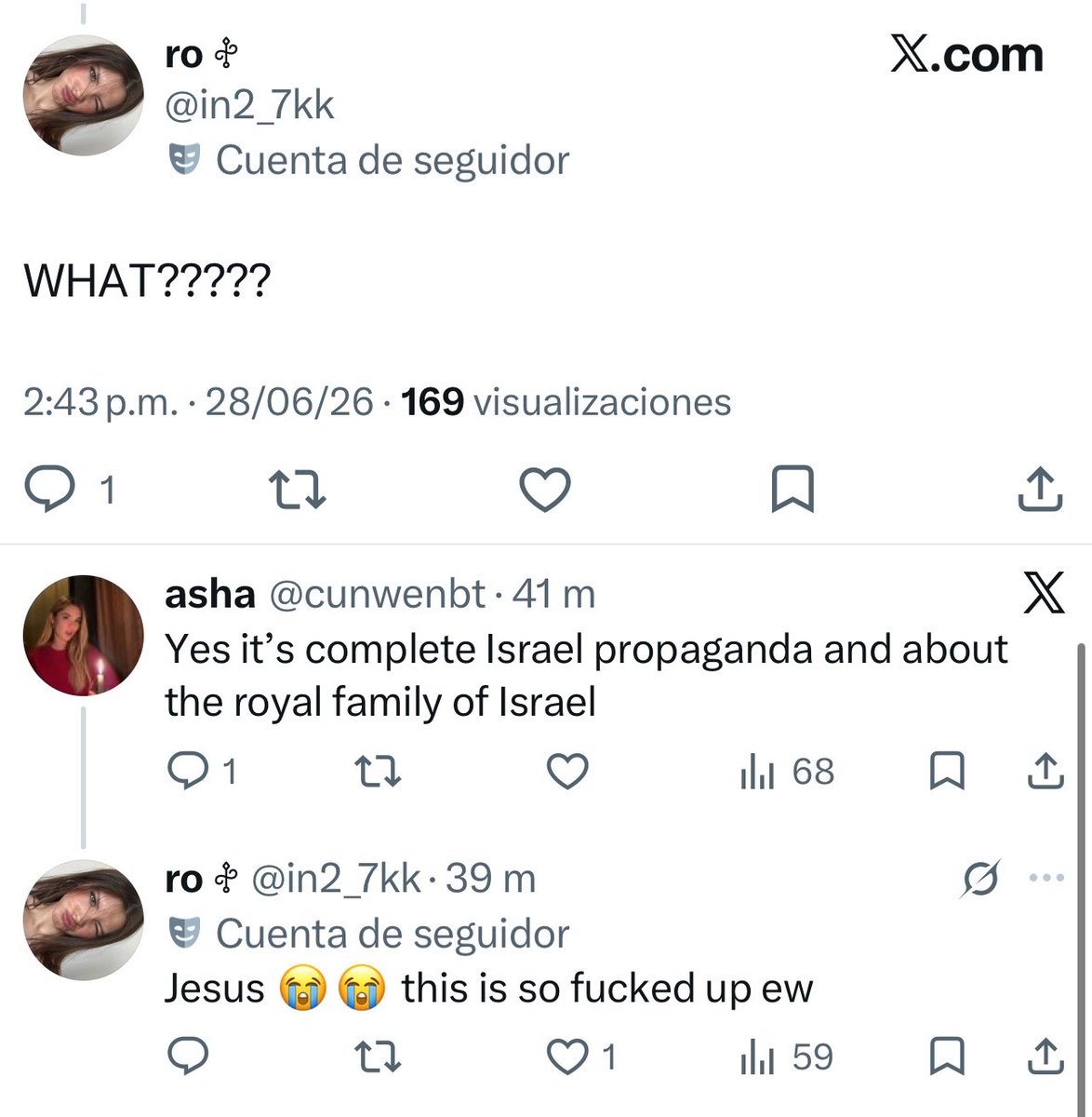 lizzietabis's tweet photo. house of david is based on the bible and has nothing to do with the modern fake state of israel, israelites are brown semite people and have nothing to do with european decent modern israelis, using this for stan wars is nasty, and dogpiling the only woc actress is even nastier https://t.co/6yiqbyIZZ3