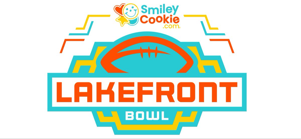 lakefrontbowl's tweet photo. The Lakefront Bowl has signed a 3-year deal with @smileycookie to remain as the title sponsor through 2028. We are so excited about the future of this event! 

Another big announcement is coming soon. 🚨 🏈 #d3fb 

cc: @NACC_sports @MWCSports https://t.co/RnLiaJjrXG