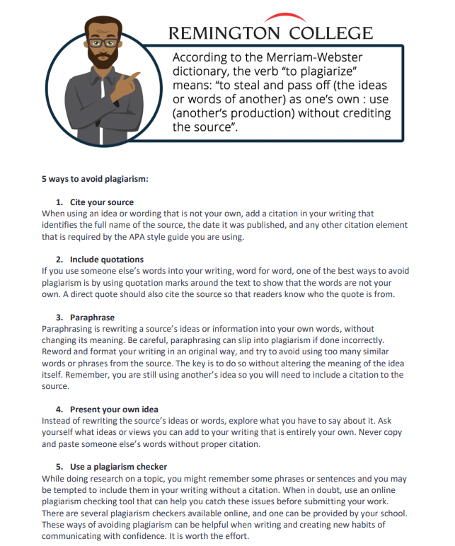 ScholarshipfPhd's tweet photo. 5 Ways to Avoid Plagiarism https://t.co/VNTfWmyTtI