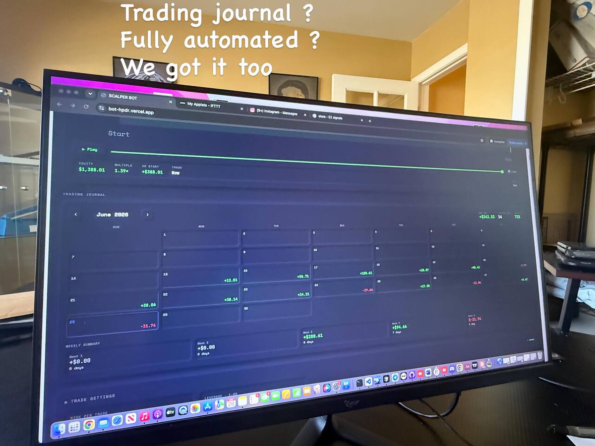 erez41801351's tweet photo. 🚀 Your Trading Journal Should Work for You.

Stop wasting time logging every trade manually.

Our Automated Trading Journal tracks your trades, organizes your data, and helps you uncover patterns that can improve your performance.

Trade. Review. Improv… https://t.co/DO6KNnTJRT https://t.co/d5yjJYLOJ1