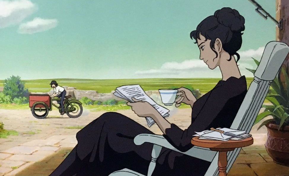 anime_'s tweet photo. "The Day I Bought a Star" is a side story from Howl's Moving Castle. 
Ninya and Nona were witches and are related to Howl in the later wastelands ❤️ https://t.co/JCM1TiWXKe
