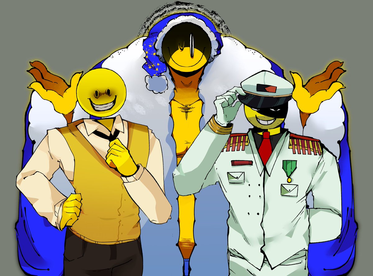 misskiffy_'s tweet photo. The Yellow Fellows! That’s what me and my friends call them. Sorry I didn’t add Koro Sensei ugh honestly he’s so hard to draw. 😭

useful tags: #verity #thatmob #robloxgrace #dozergrace #minesweeper https://t.co/PqsakyEhNO