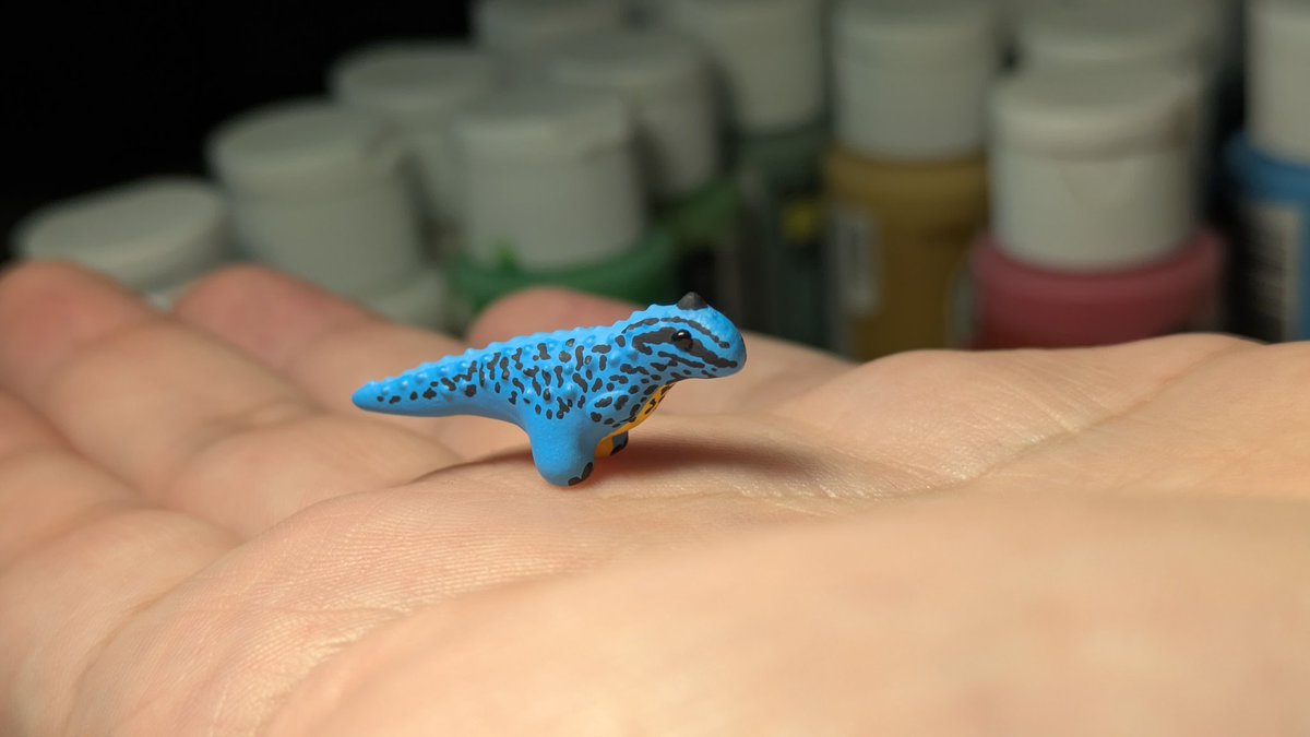Primal_Creation's tweet photo. A little electric blue baby https://t.co/9BqeeI9zK4