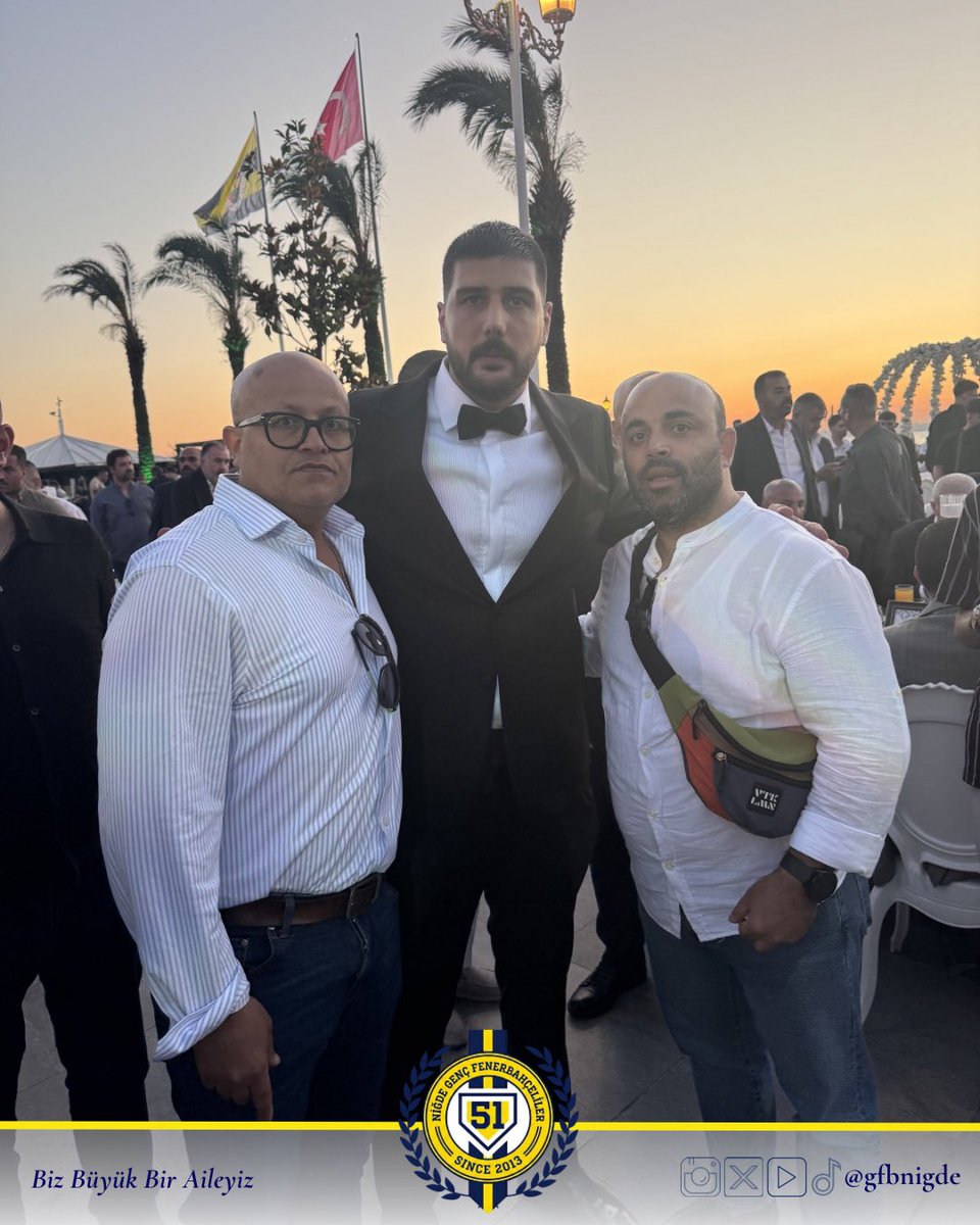 gfbnigde's tweet photo. Niğde GFB olarak Genç Fenerbahçeliler tribün liderimiz Cem Gölbaşı’nın Zeynep Hanım ile yapmış olduğu düğün merasimine katılım sağladık. Liderimize iki cihan saadeti diliyoruz. #gfbnigde 

@ohuunigfb @nigdelisegfb @nigdegfbangels @CemGolbasi https://t.co/Ch781eHixV