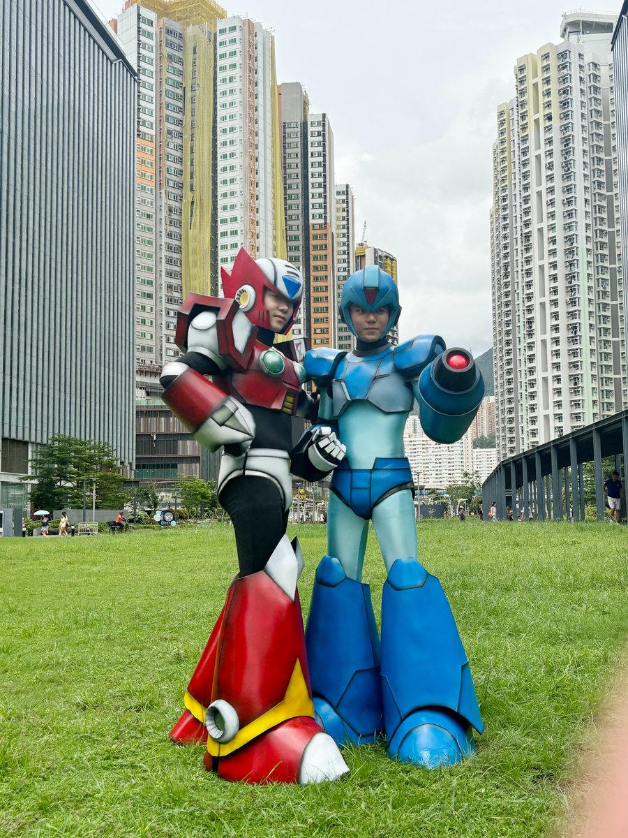 Yuujin_Rou's tweet photo. X &amp; Zero.
#megamanx
#cosplay https://t.co/sDSMIzv3Pc