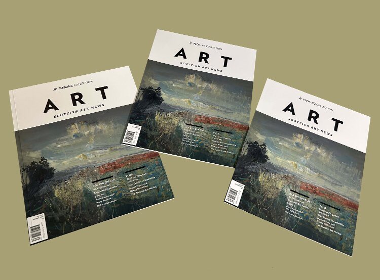 OutofHandScot's tweet photo. #magazine #distribution #magazinedistribution @FlemingArtColl Scottish Art News #Summer Issue Out Now !  The newest issue of their lovely magazine is on its way to readers and galleries across #Scotland&amp; the UK as we speak.  ⁠Read online ➡️ https://t.co/CPb4YvrSoy https://t.co/NvGJVL009q