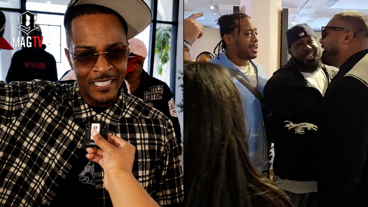 BlackInkChi's tweet photo. SEE VIDEO HERE: https://t.co/a9H6pknSQl

T.I.'s Entourage Gets Into Altercation Wit Security At The BET Awards! 🥊

#TI #betawards #security https://t.co/peeFA0mB1h