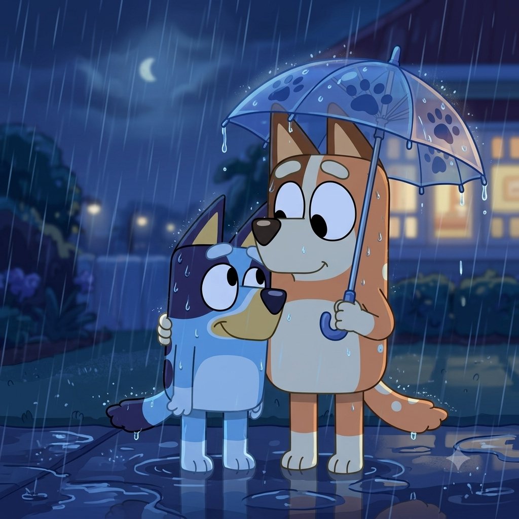 Fernand43545741's tweet photo. Bluey | Bluey Heeler y Chilli Heeler (Rain / Lluvia) | 3° Temporada (#Parte9) (Versión Gemini)
#bluey #blueyheeler #chilliheeler #rain #terceratemporada #taylorswift #midnightrain #octubre2018 https://t.co/Ix4gVAlQu2