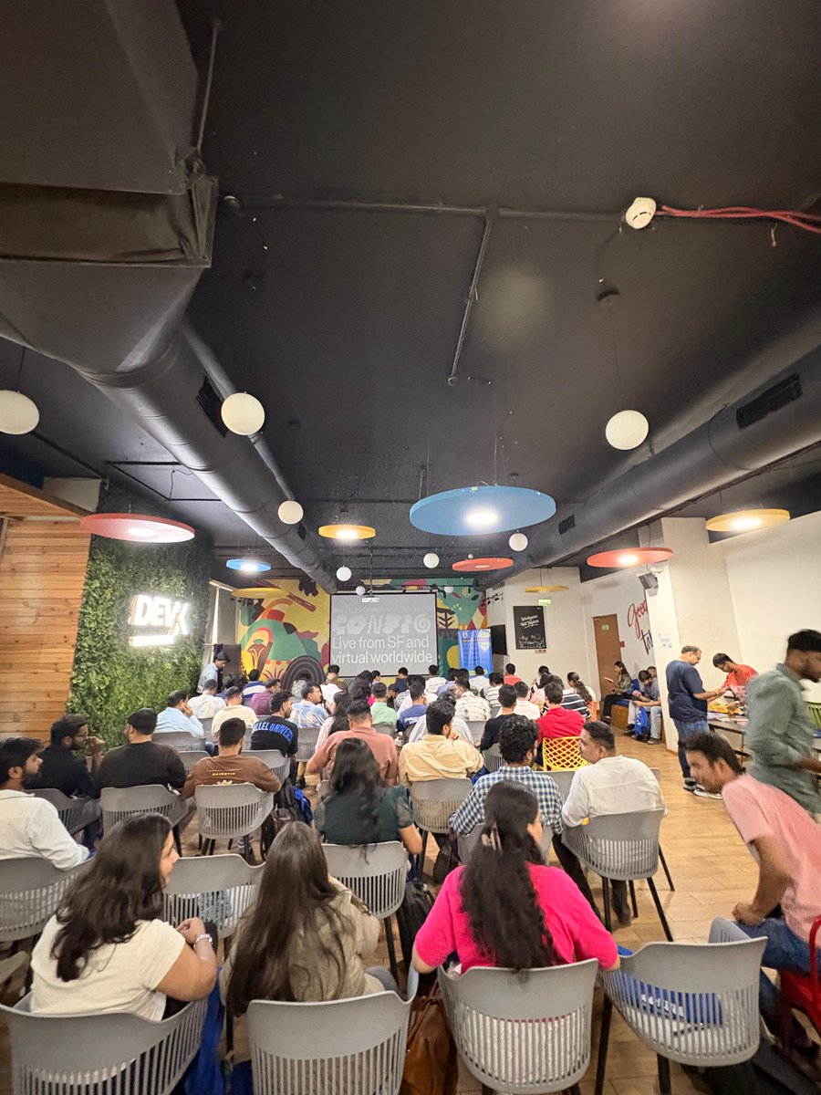 HARSHIT88276848's tweet photo. Attended the Ahmedabad Config Watch Party 2026 by @FOF_Ahmedabad at @DevX_Work!

Great insights on the future of design-to-code &amp; AI-driven interfaces from @figma. Thanks to @divjpatel for hosting the event https://t.co/WFsgb8eZx4