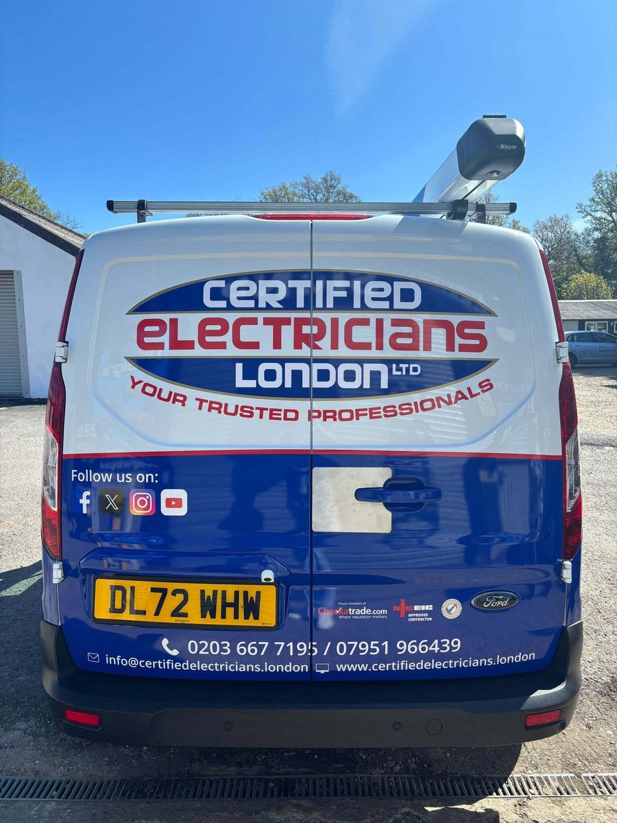 ltd_certified's tweet photo. From complete home rewires to smart home installations, we’ve got you covered! 
Please get in touch for reliable, high-quality work you can count on from a professional, insured, NICEIC registered, team! Plus we offer an emergency electrician service too! ⚡

T: 0208 088 4508 https://t.co/QKSyVsoPm2