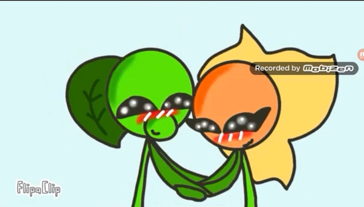 SunnyQueenFlow's tweet photo. They are cute together #pvz #peashooterxsunflower https://t.co/hYOm08JKw8